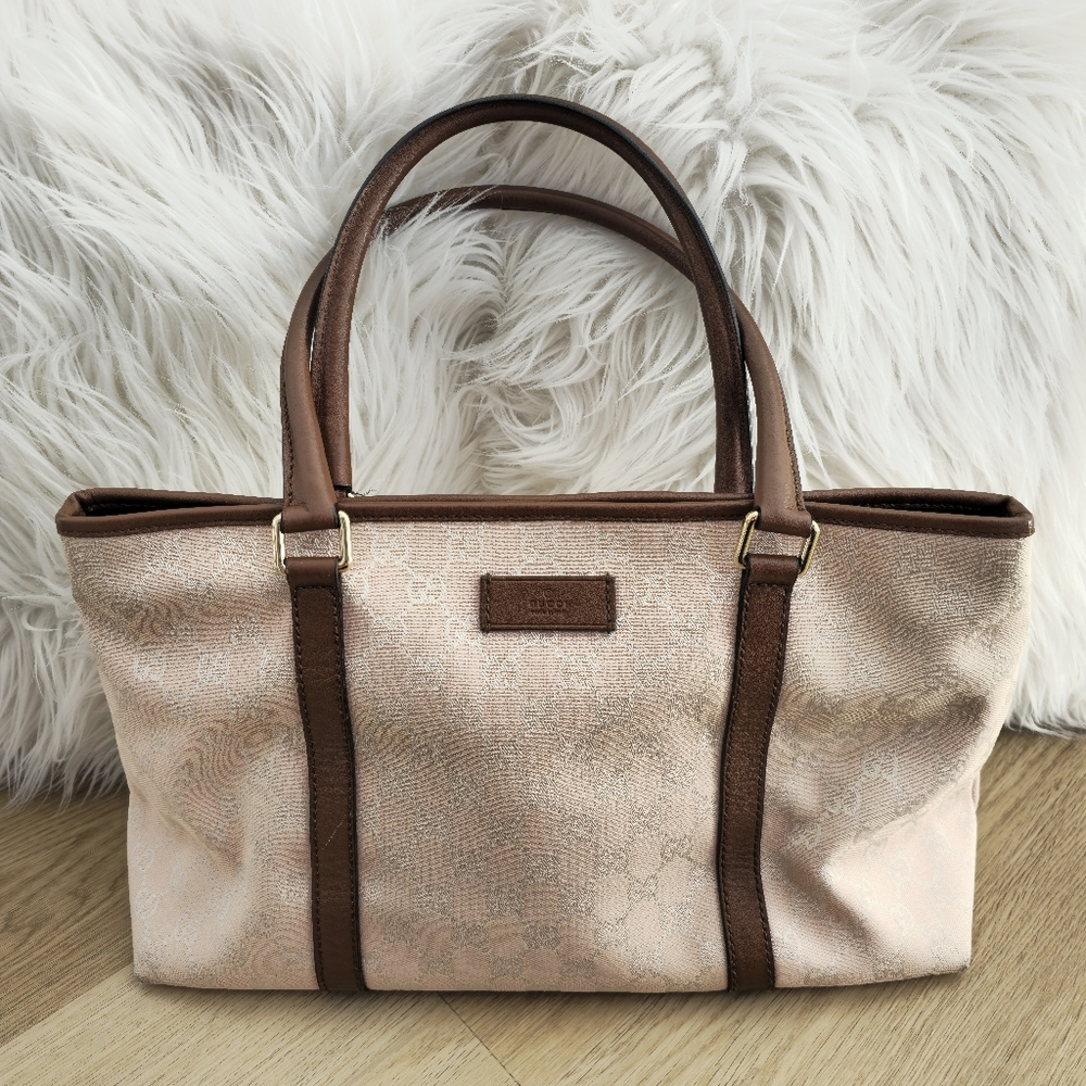 Authentic Gucci pink Joy tote